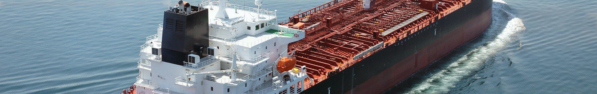 oil tanker at sea
